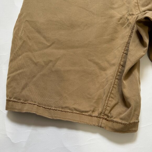 Hollister Advanced Stretch Jogger Shorts 9" Mens sz M Khaki Tan Athletic Casual - Picture 10 of 12